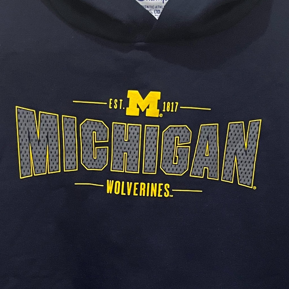 Michigan Wolverines Hoodie NWT